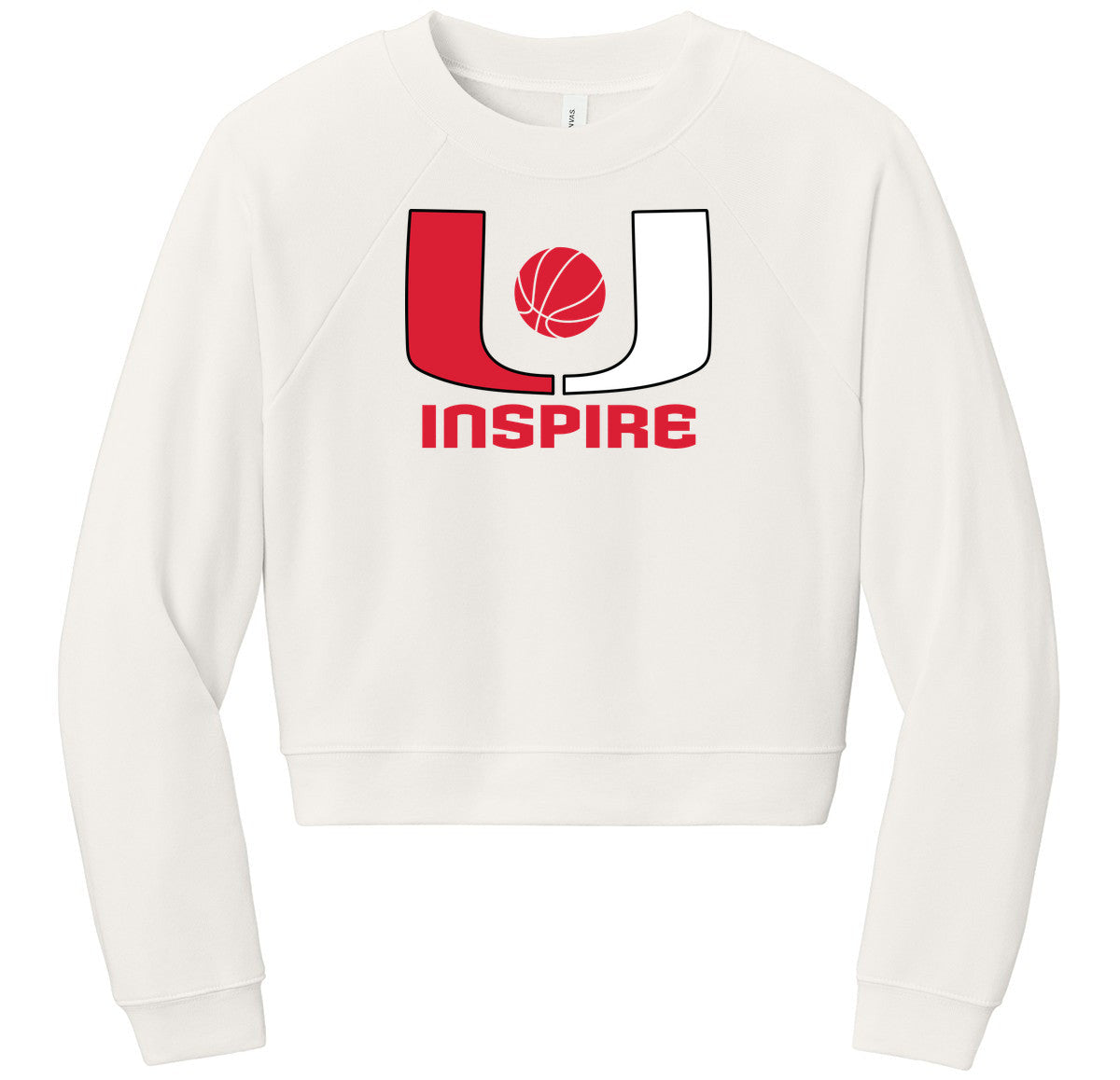 BELLA+CANVAS Women’s Raglan Sponge Fleece Crew