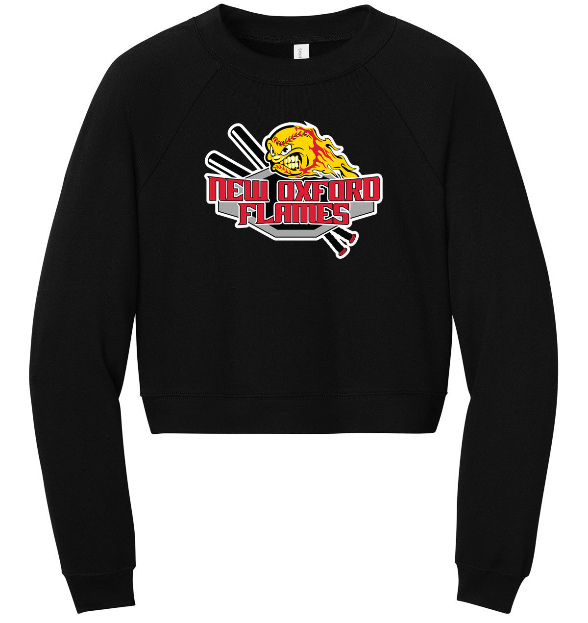BELLA+CANVAS Women’s Raglan Sponge Fleece Crew
