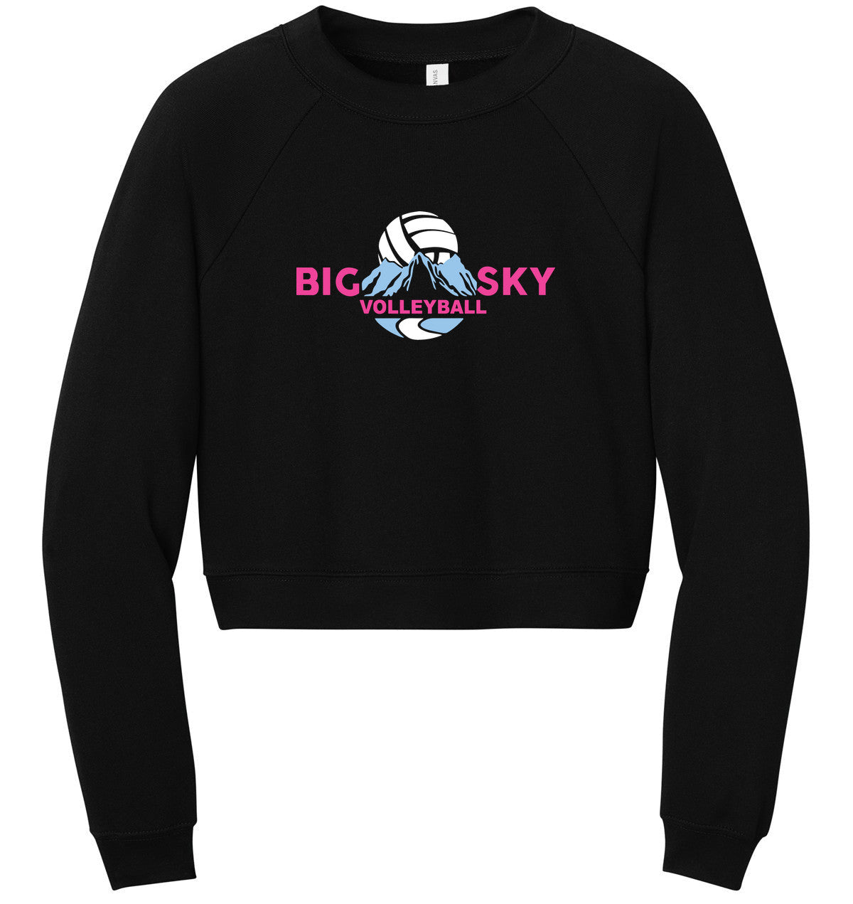 BELLA+CANVAS Women’s Raglan Sponge Fleece Crew