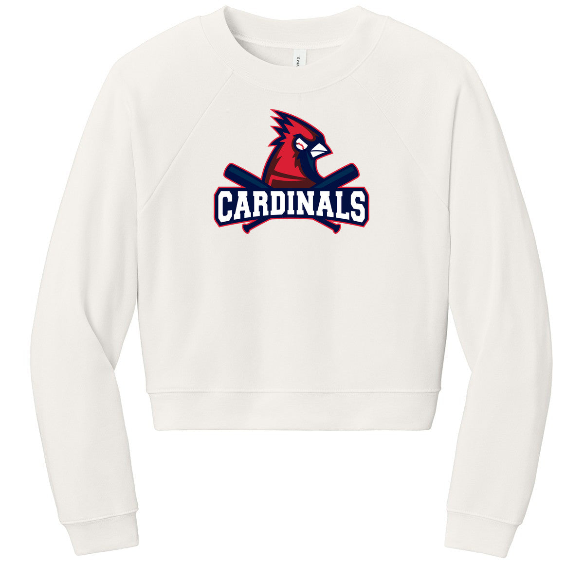 BELLA+CANVAS Women’s Raglan Sponge Fleece Crew