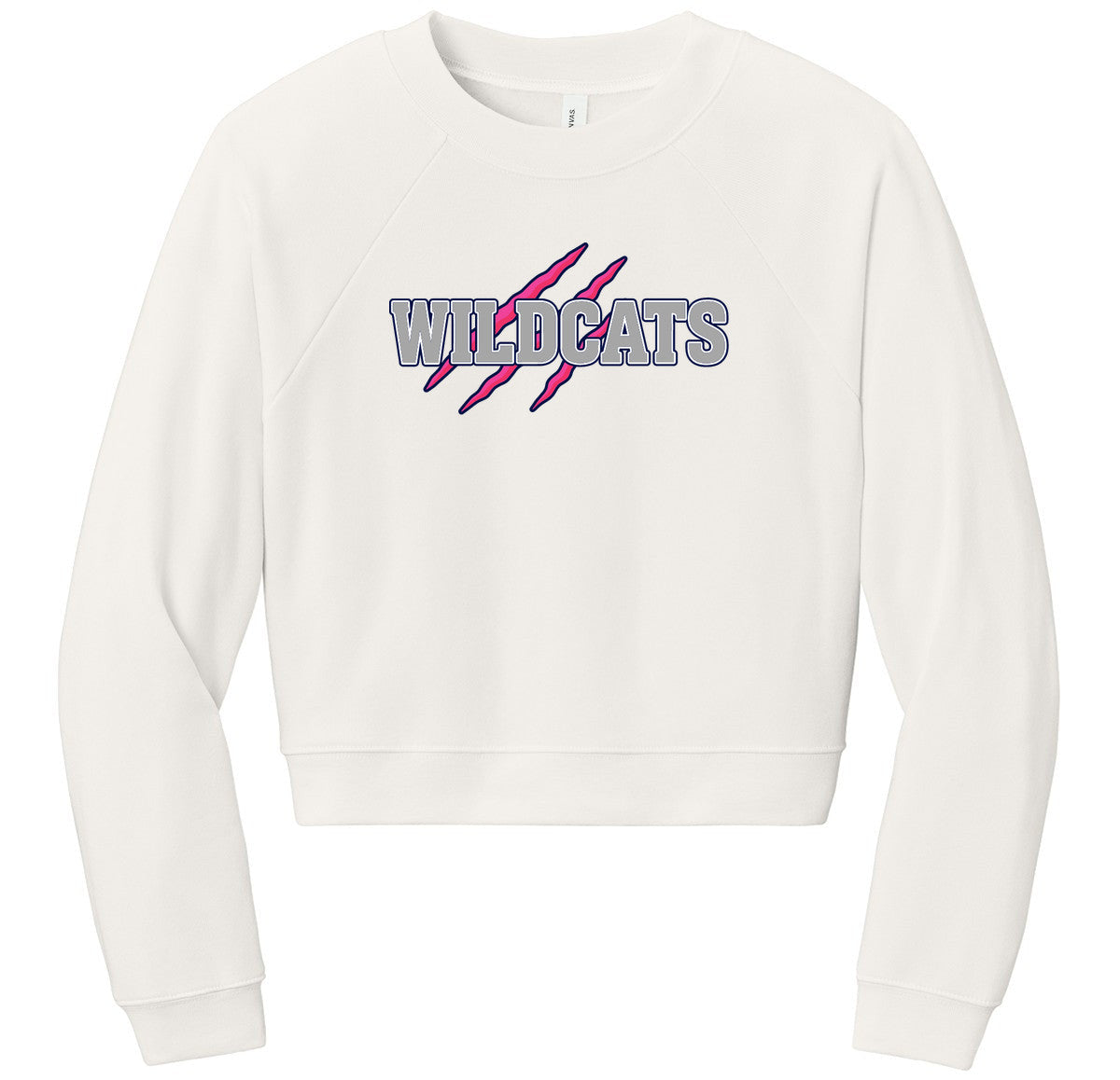BELLA+CANVAS Women’s Raglan Sponge Fleece Crew
