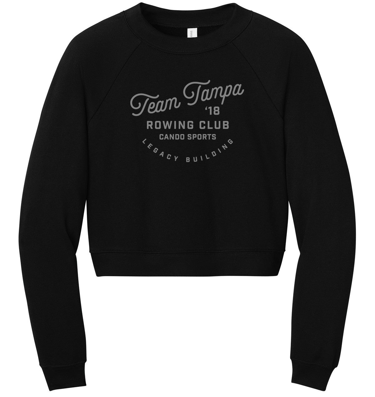 BELLA+CANVAS Women’s Raglan Sponge Fleece Crew