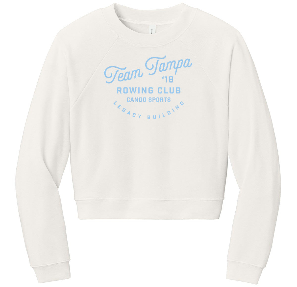 BELLA+CANVAS Women’s Raglan Sponge Fleece Crew