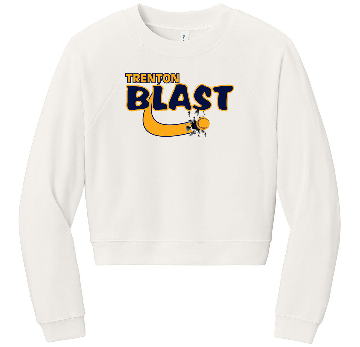 BELLA+CANVAS Women’s Raglan Sponge Fleece Crew