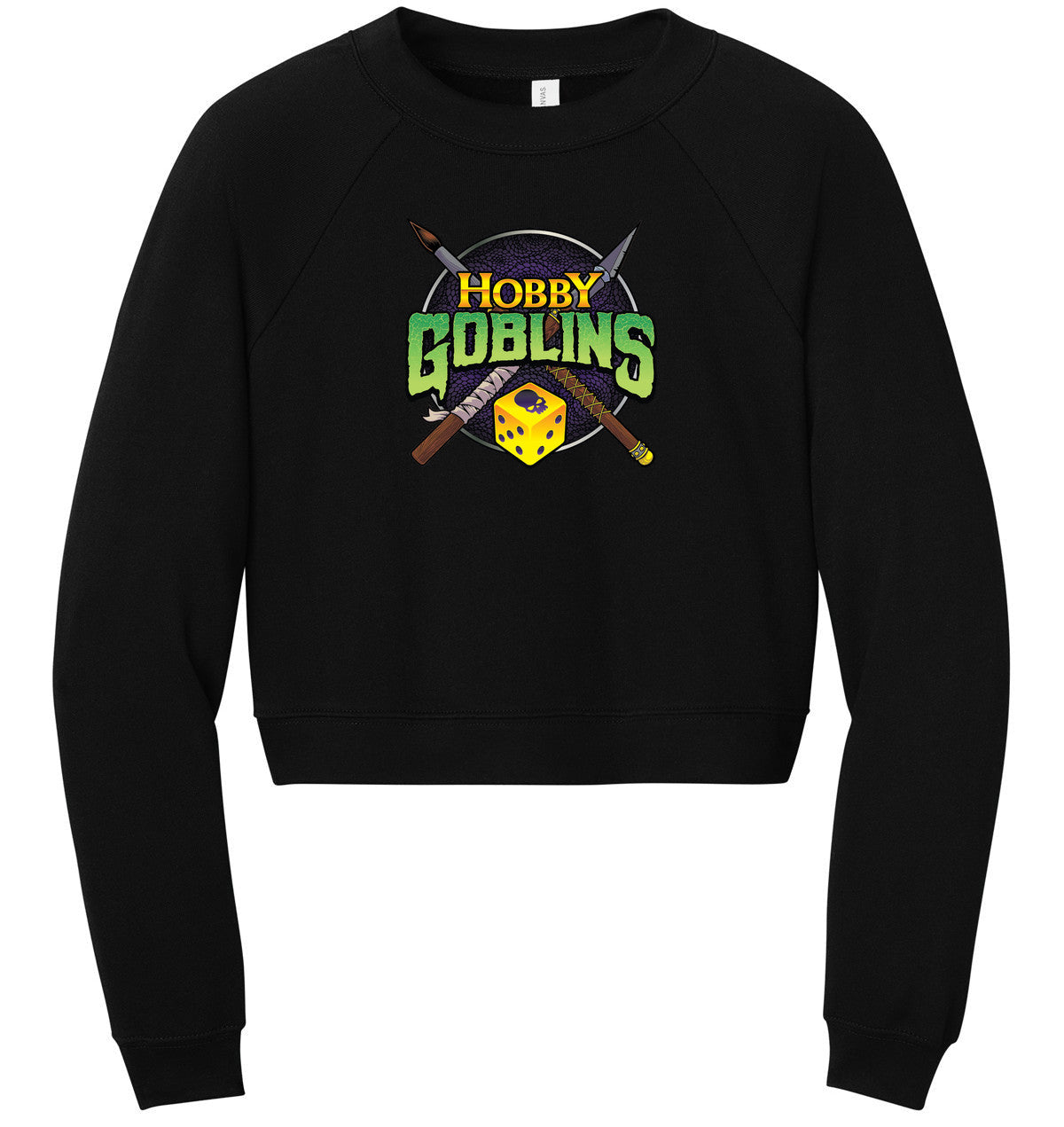 BELLA+CANVAS Women’s Raglan Sponge Fleece Crew