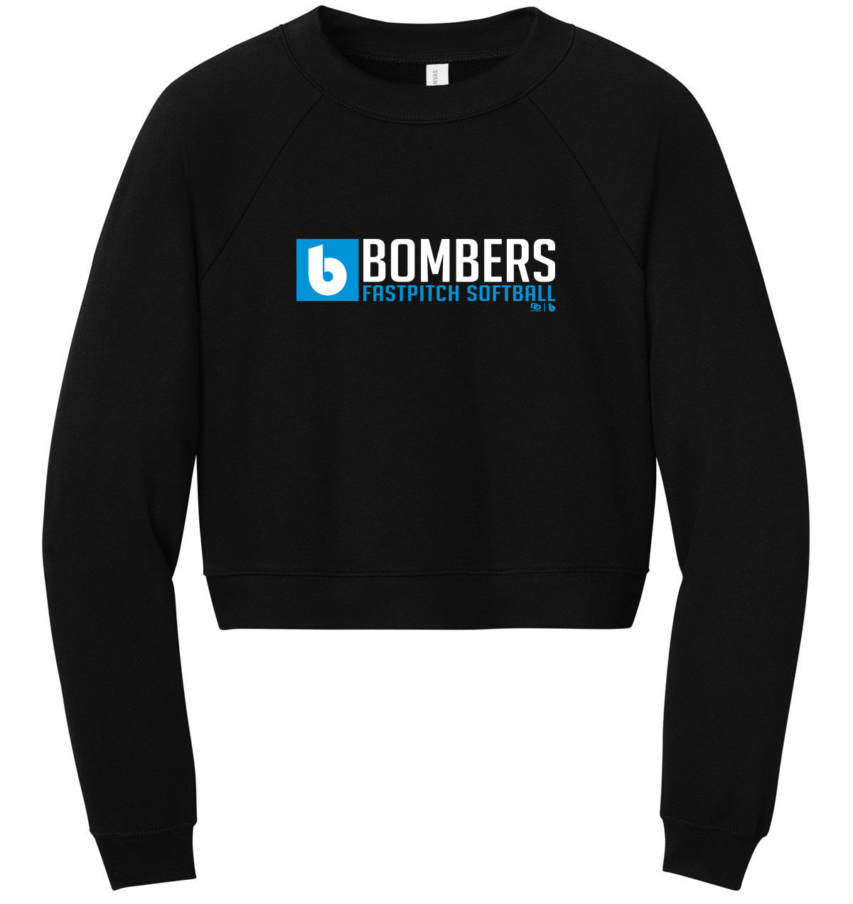 BELLA+CANVAS Women’s Raglan Sponge Fleece Crew