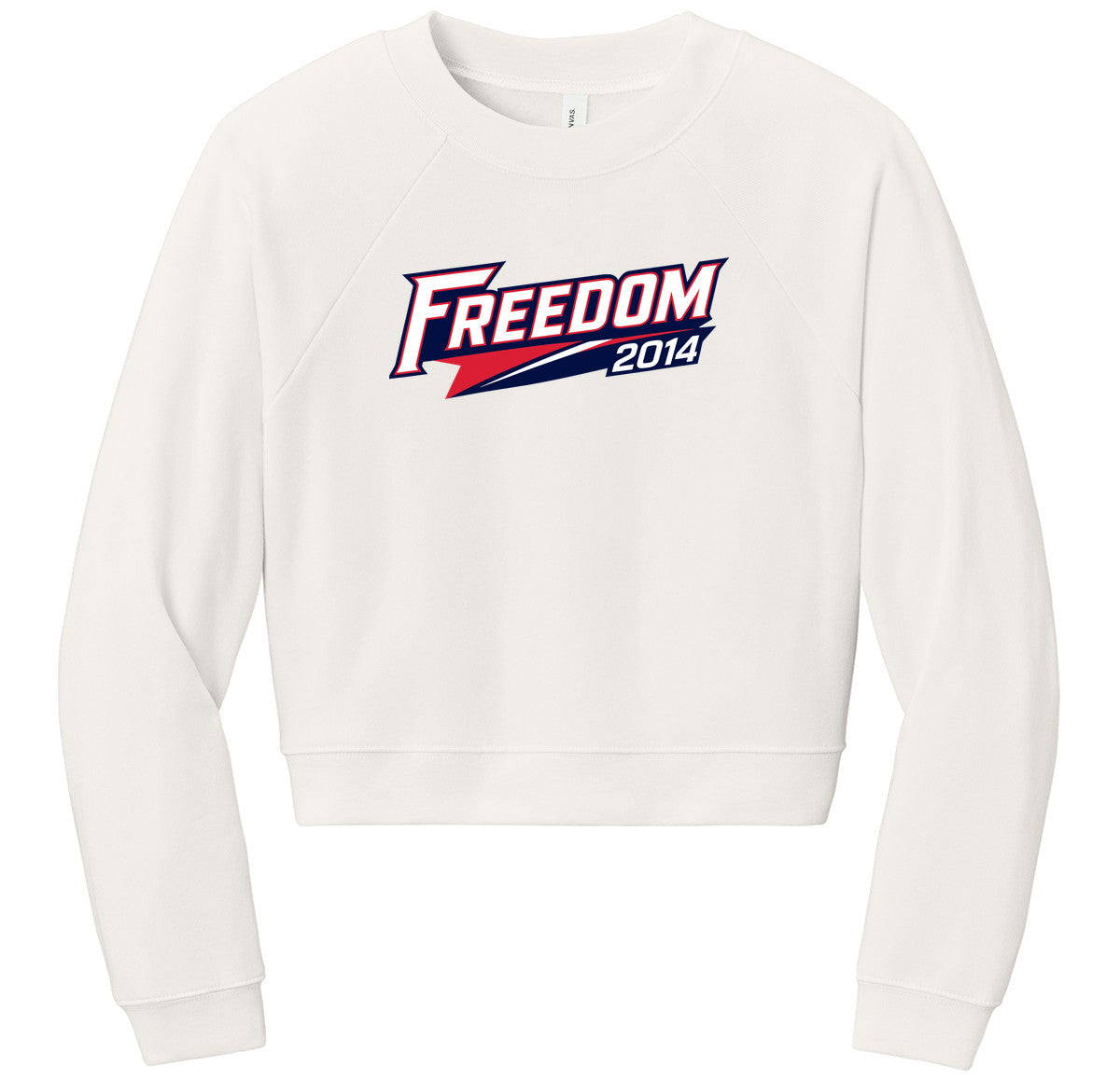 BELLA+CANVAS Women’s Raglan Sponge Fleece Crew