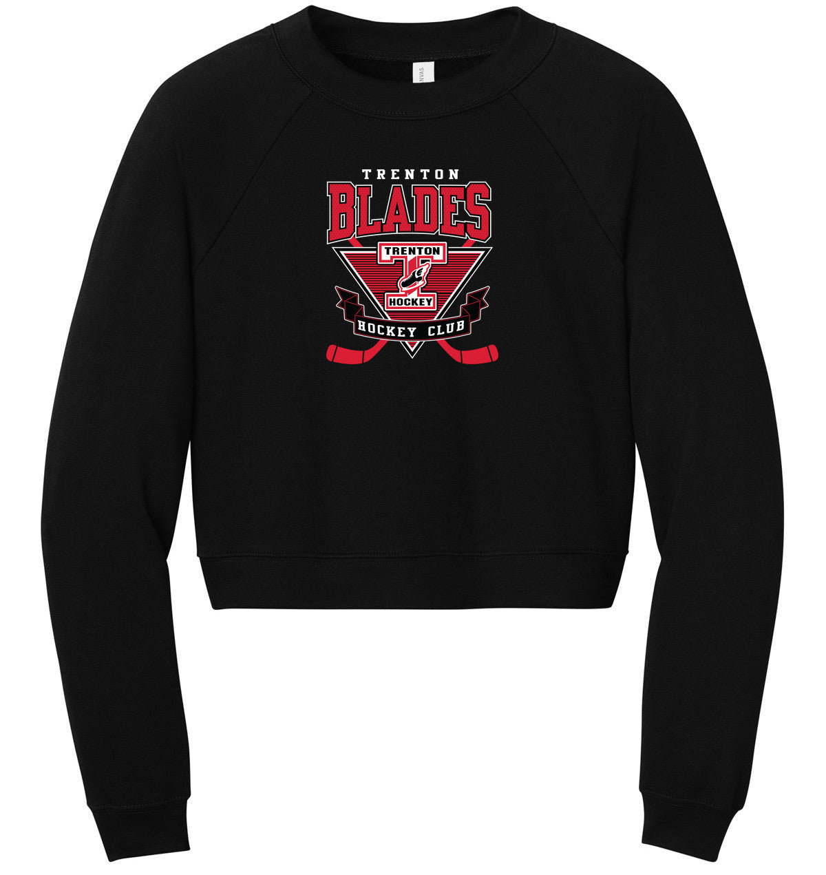 BELLA+CANVAS Women’s Raglan Sponge Fleece Crew