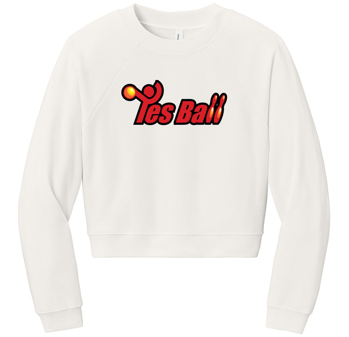 BELLA+CANVAS Women’s Raglan Sponge Fleece Crew