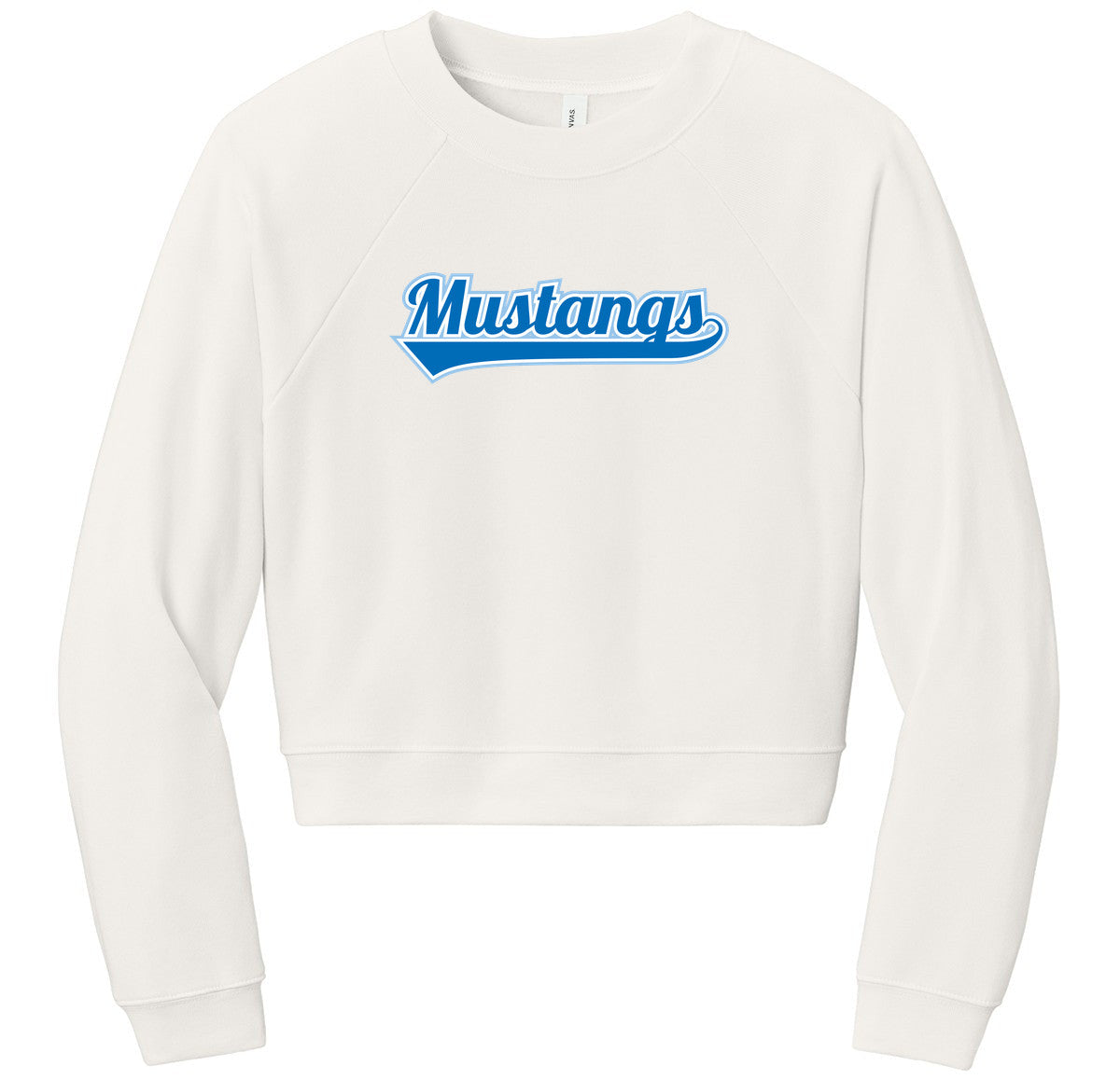 BELLA+CANVAS Women’s Raglan Sponge Fleece Crew
