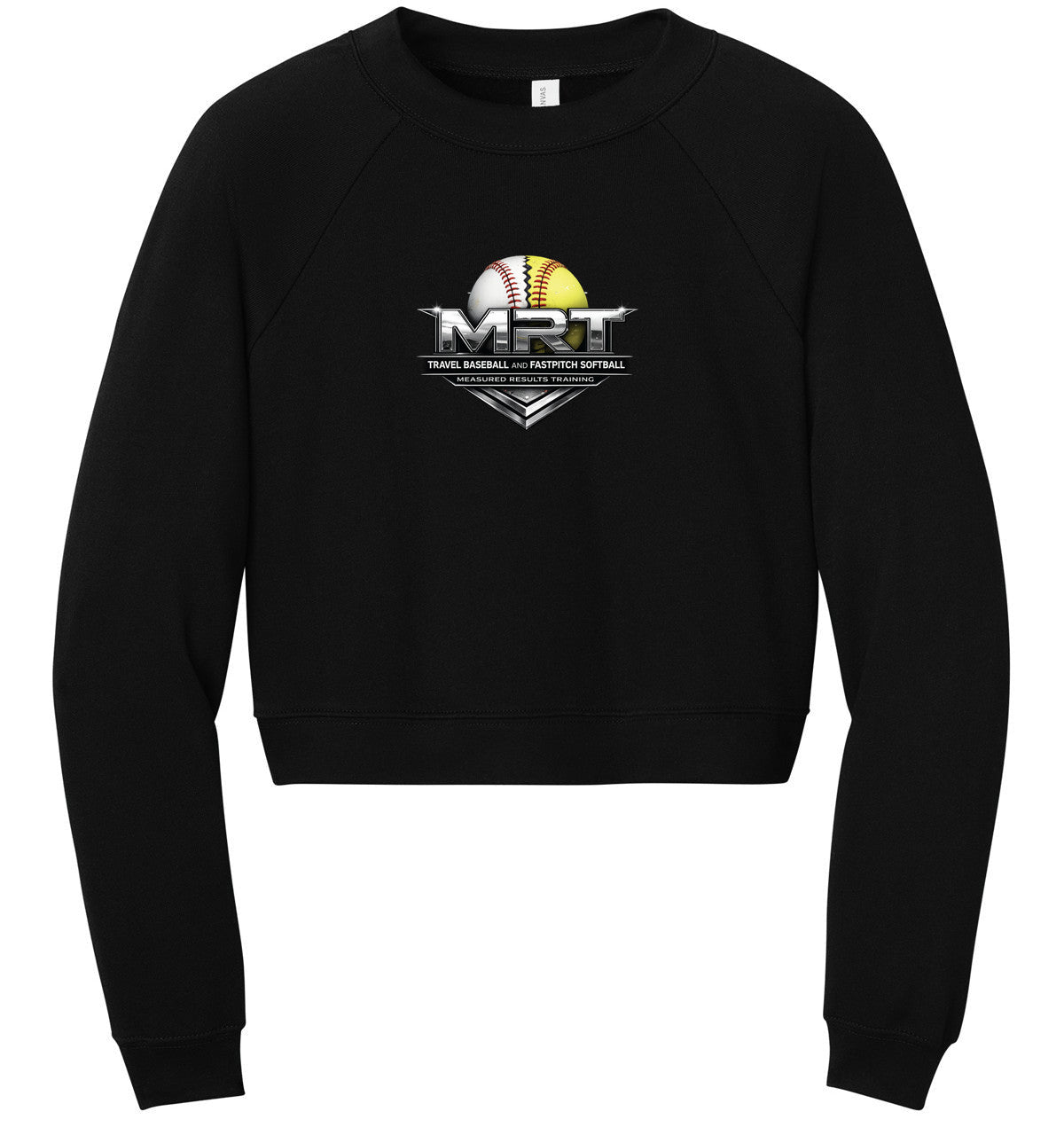BELLA+CANVAS Women’s Raglan Sponge Fleece Crew