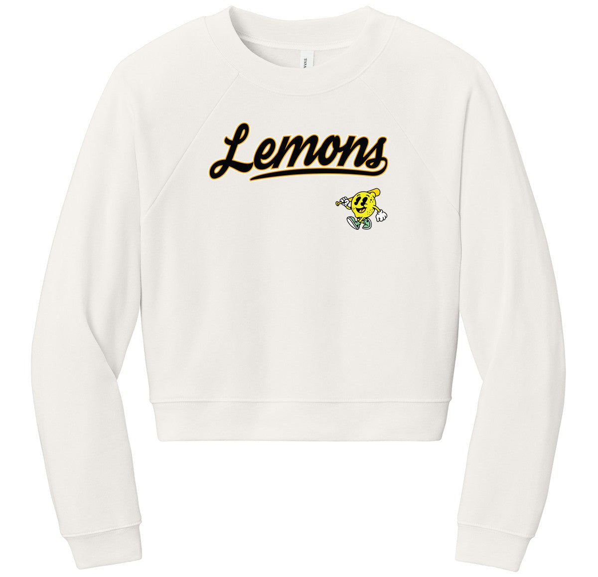BELLA+CANVAS Women’s Raglan Sponge Fleece Crew