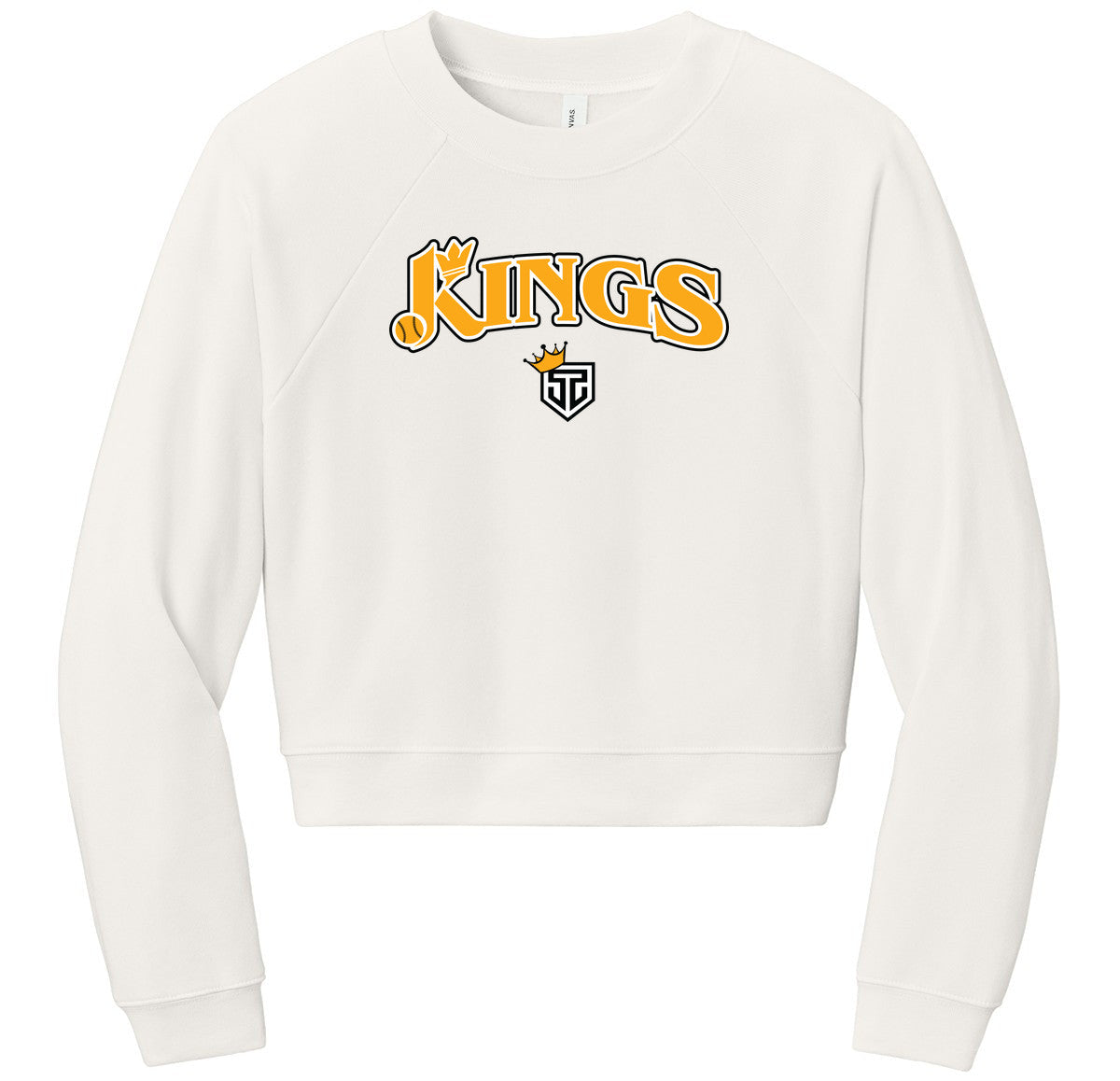 BELLA+CANVAS Women’s Raglan Sponge Fleece Crew