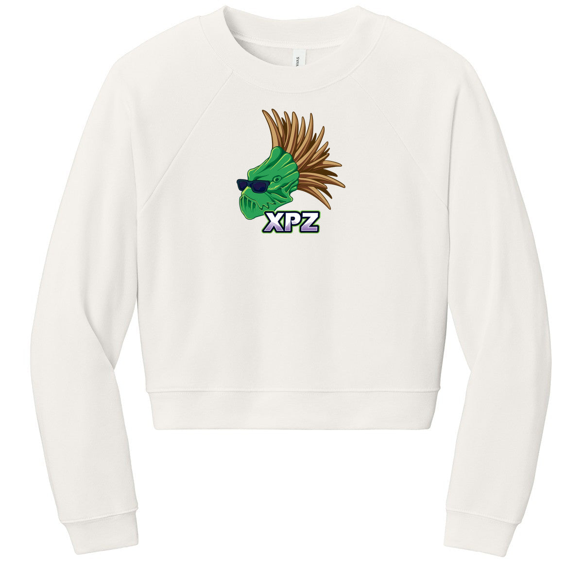 BELLA+CANVAS Women’s Raglan Sponge Fleece Crew