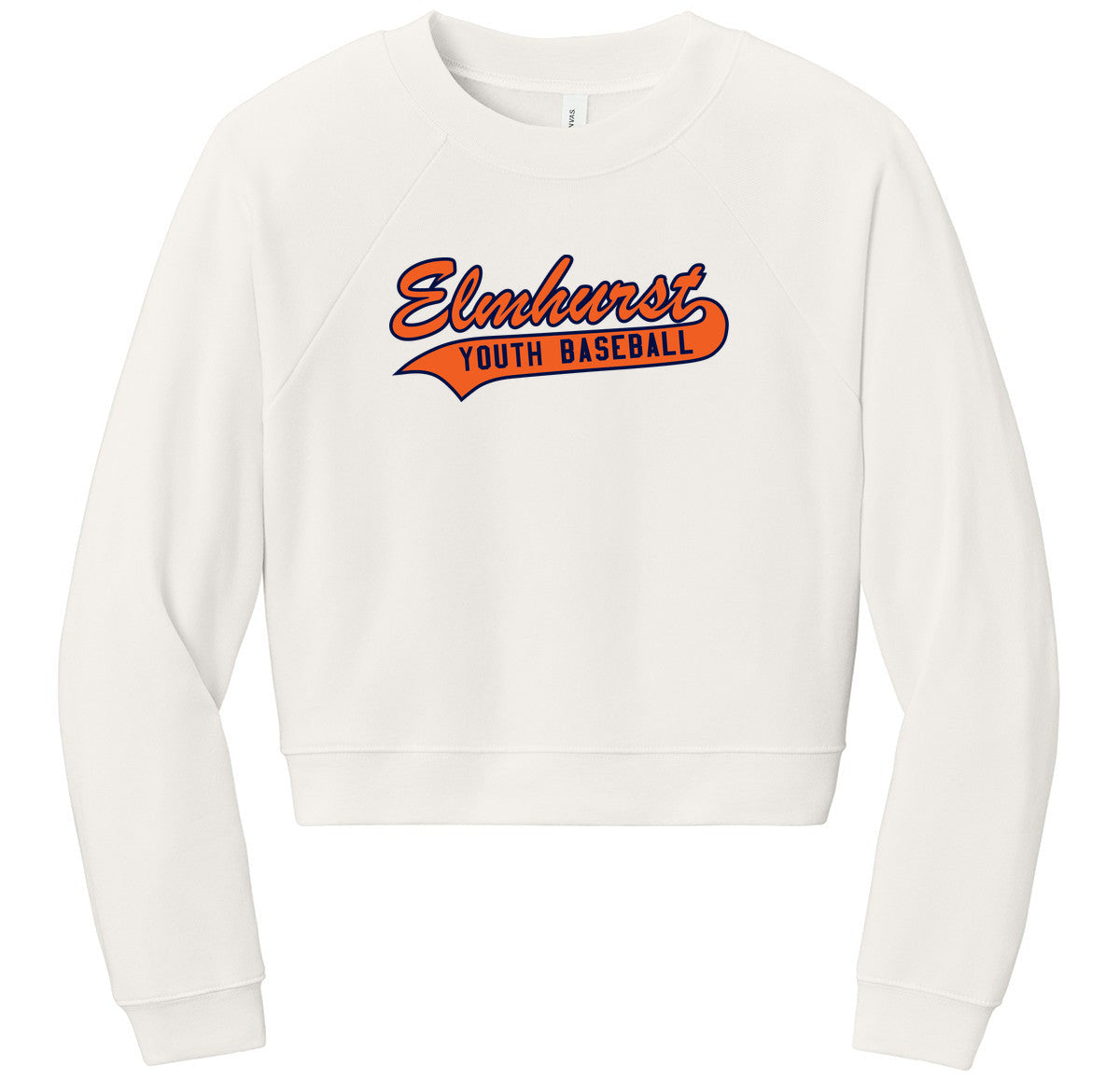 BELLA+CANVAS Women’s Raglan Sponge Fleece Crew
