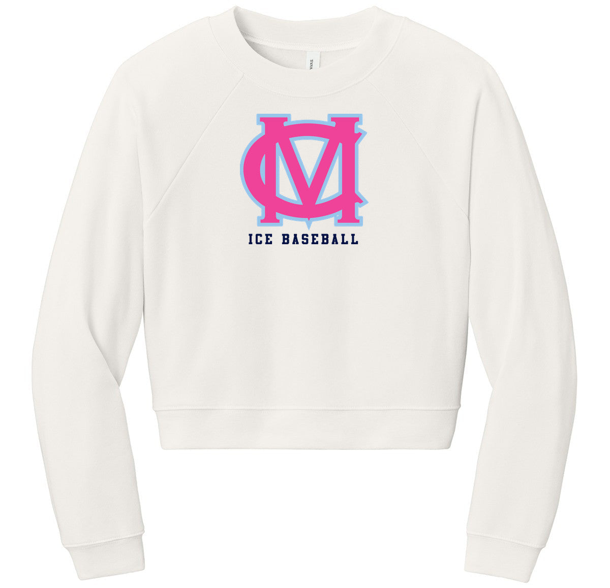 BELLA+CANVAS Women’s Raglan Sponge Fleece Crew