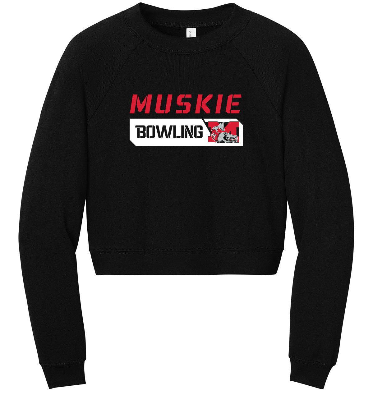 BELLA+CANVAS Women’s Raglan Sponge Fleece Crew