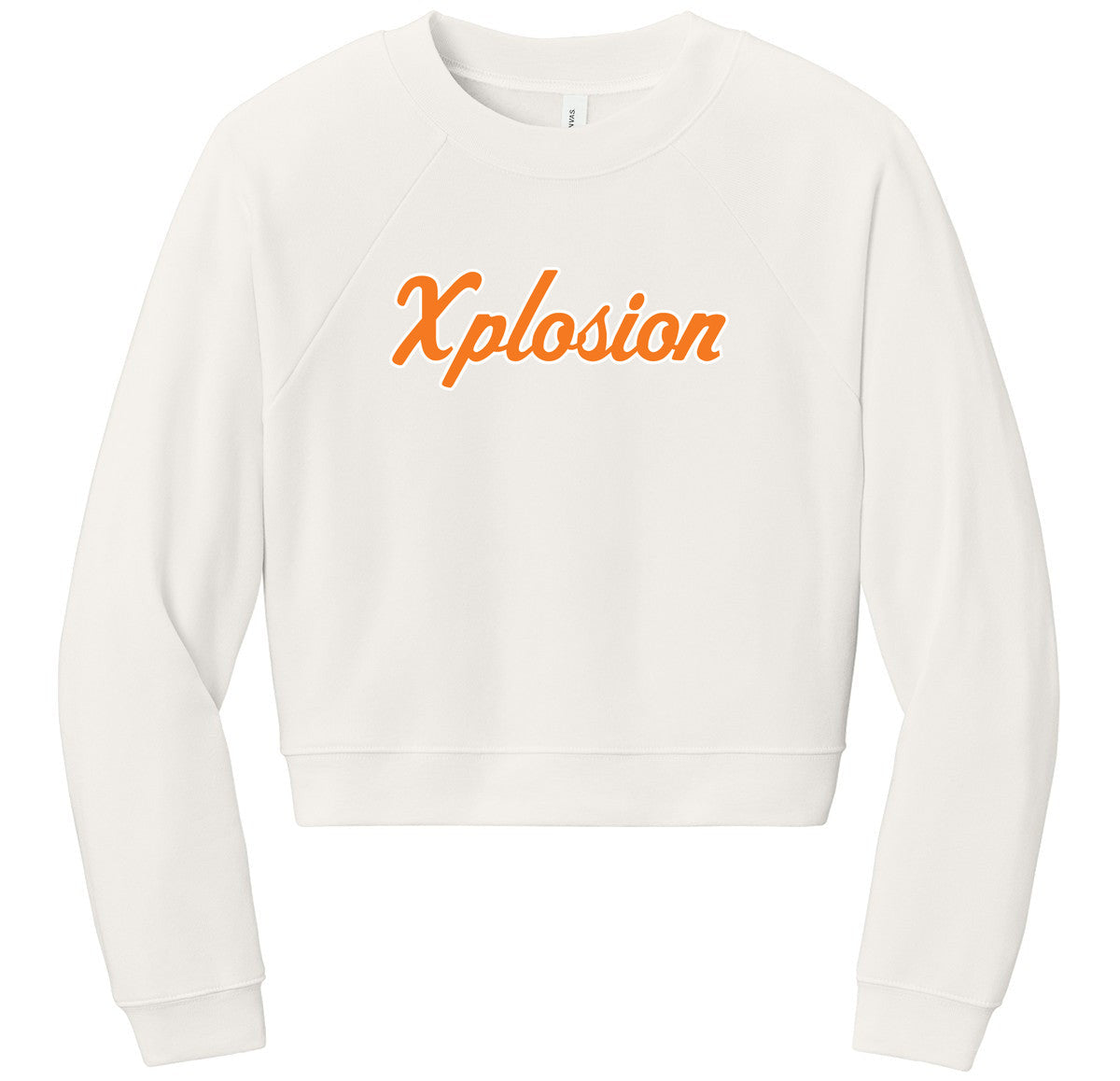 BELLA+CANVAS Women’s Raglan Sponge Fleece Crew