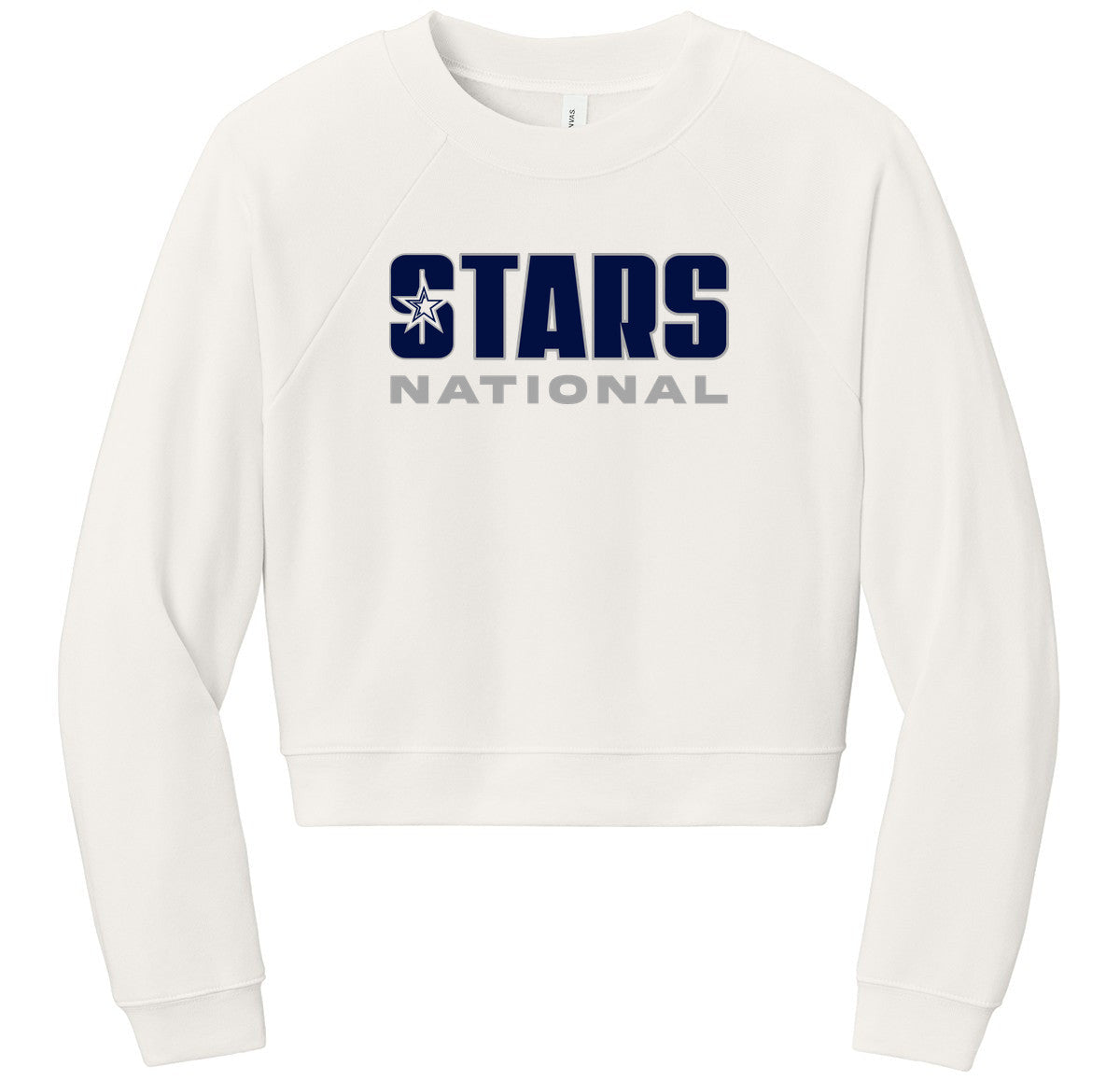 BELLA+CANVAS Women’s Raglan Sponge Fleece Crew