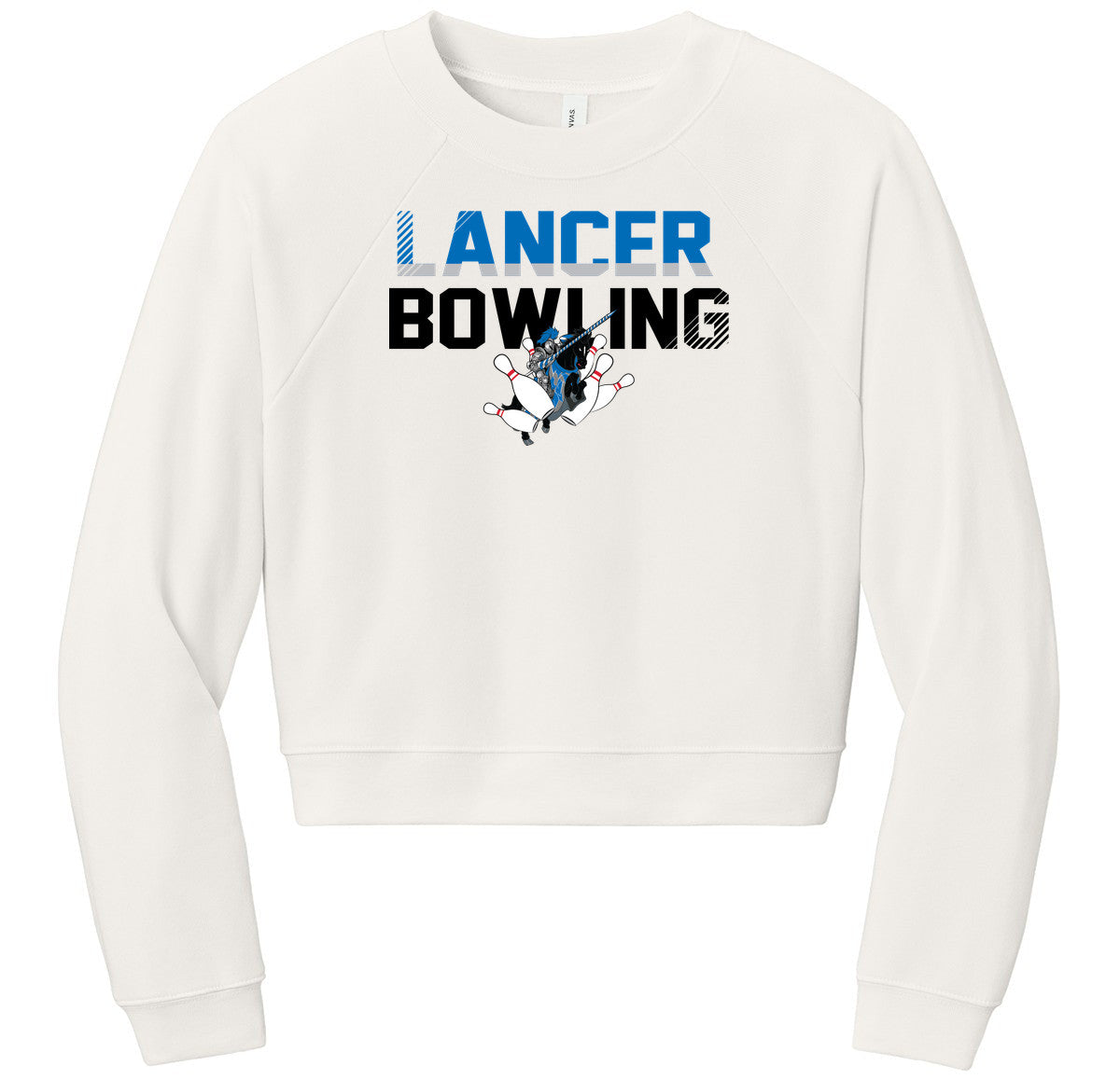 BELLA+CANVAS Women’s Raglan Sponge Fleece Crew