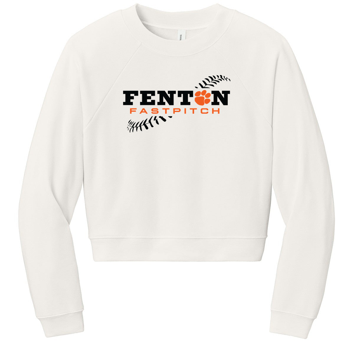 BELLA+CANVAS Women’s Raglan Sponge Fleece Crew