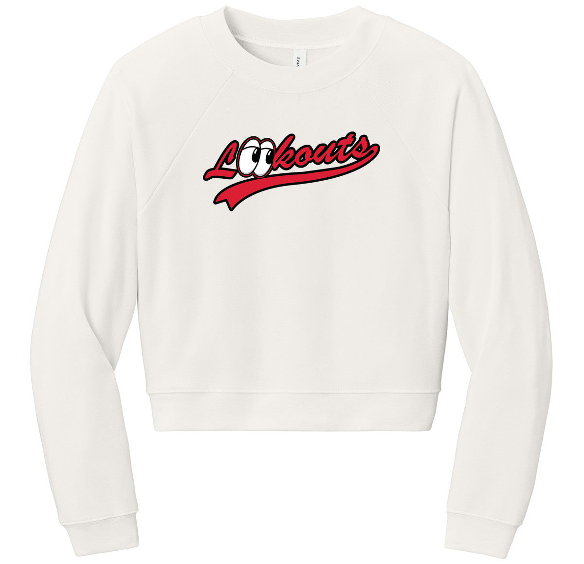 BELLA+CANVAS Women’s Raglan Sponge Fleece Crew