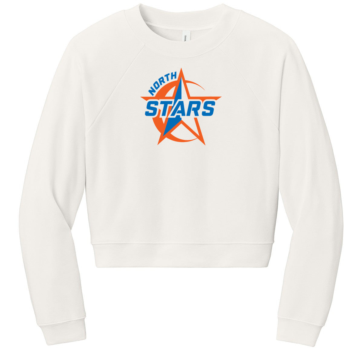 BELLA+CANVAS Women’s Raglan Sponge Fleece Crew
