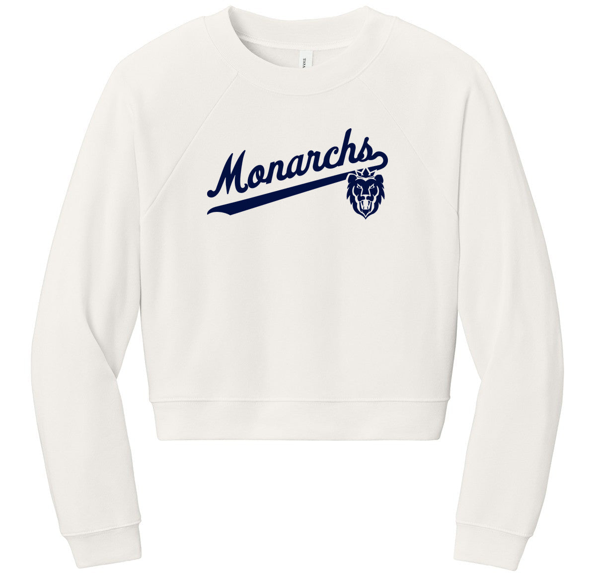 BELLA+CANVAS Women’s Raglan Sponge Fleece Crew