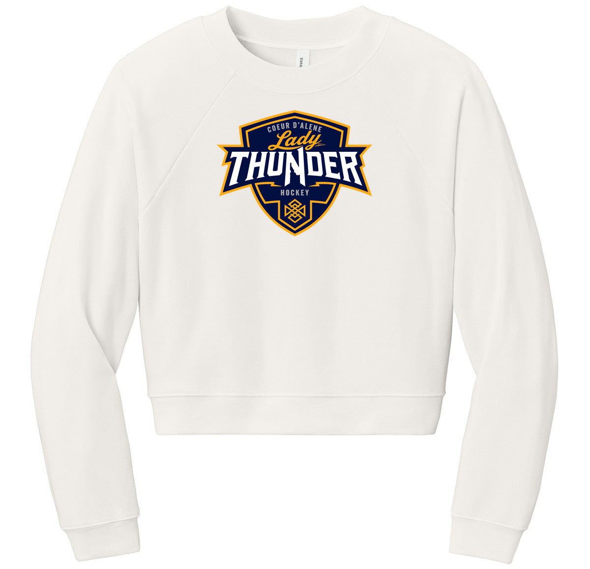 BELLA+CANVAS Women’s Raglan Sponge Fleece Crew