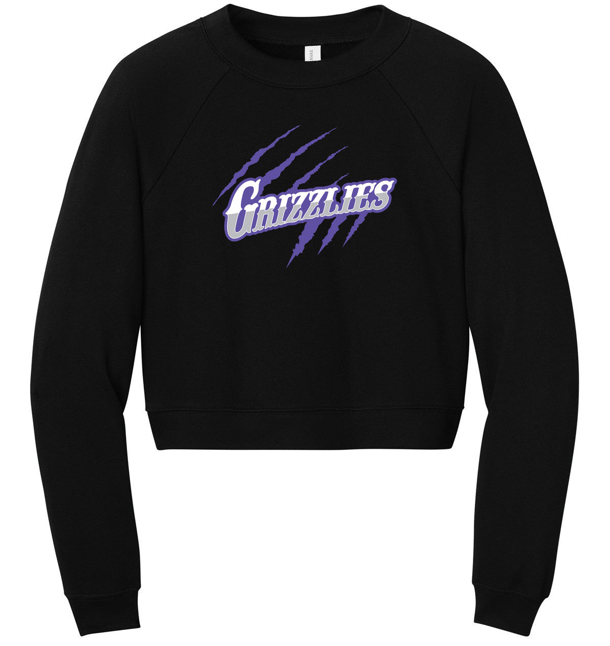 BELLA+CANVAS Women’s Raglan Sponge Fleece Crew