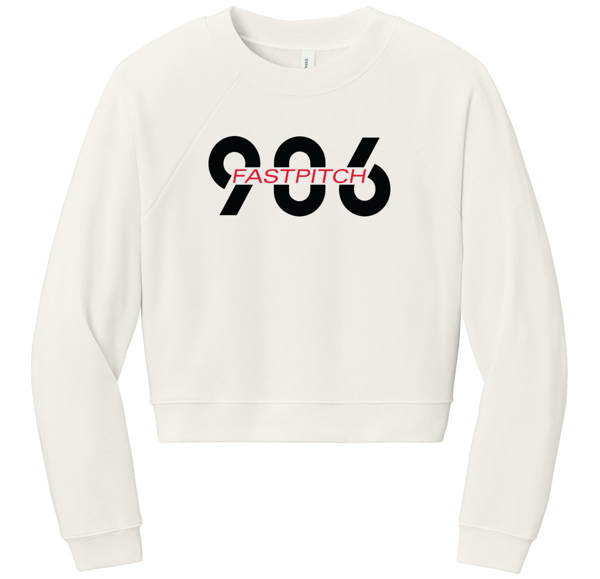 BELLA+CANVAS Women’s Raglan Sponge Fleece Crew