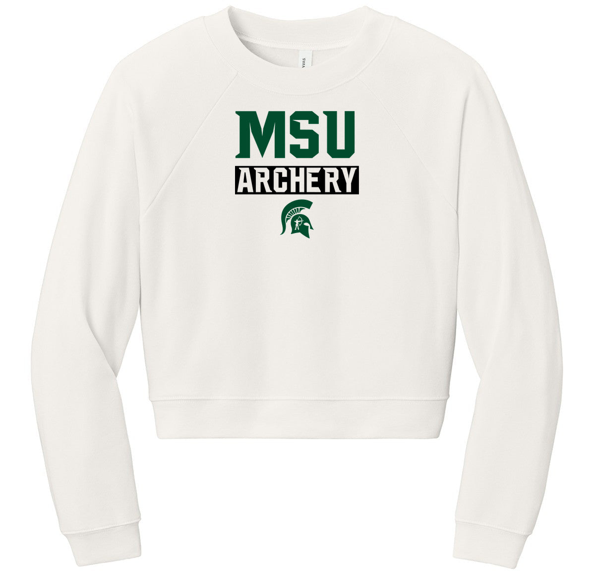 BELLA+CANVAS Women’s Raglan Sponge Fleece Crew