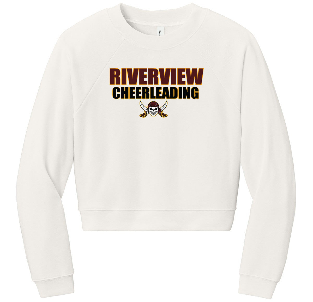 BELLA+CANVAS Women’s Raglan Sponge Fleece Crew