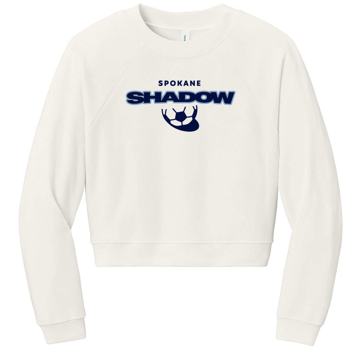 BELLA+CANVAS Women’s Raglan Sponge Fleece Crew