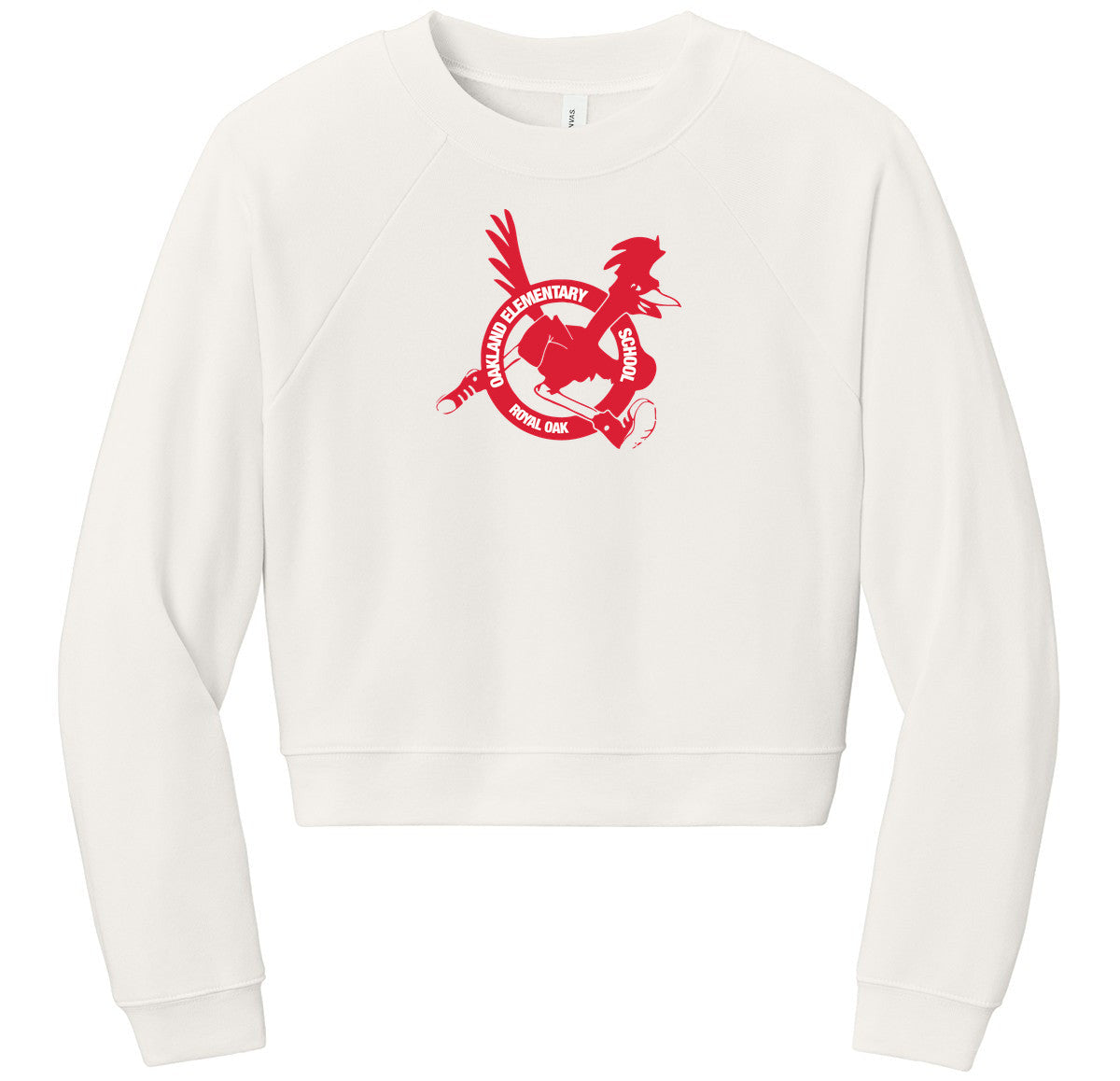 BELLA+CANVAS Women’s Raglan Sponge Fleece Crew