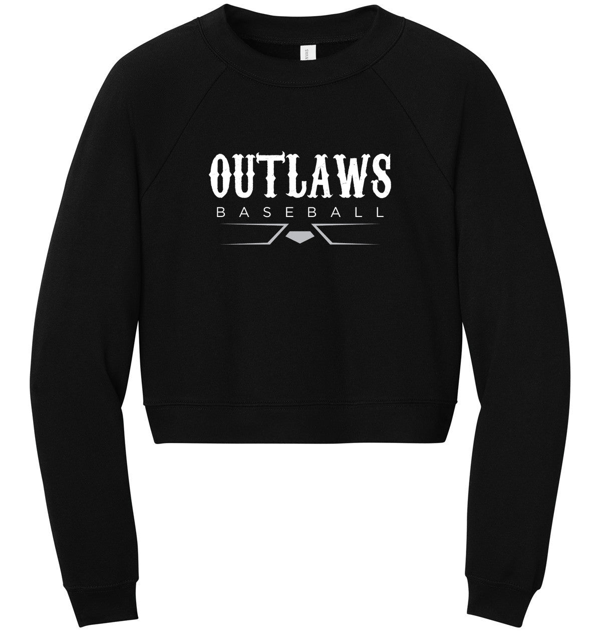 BELLA+CANVAS Women’s Raglan Sponge Fleece Crew