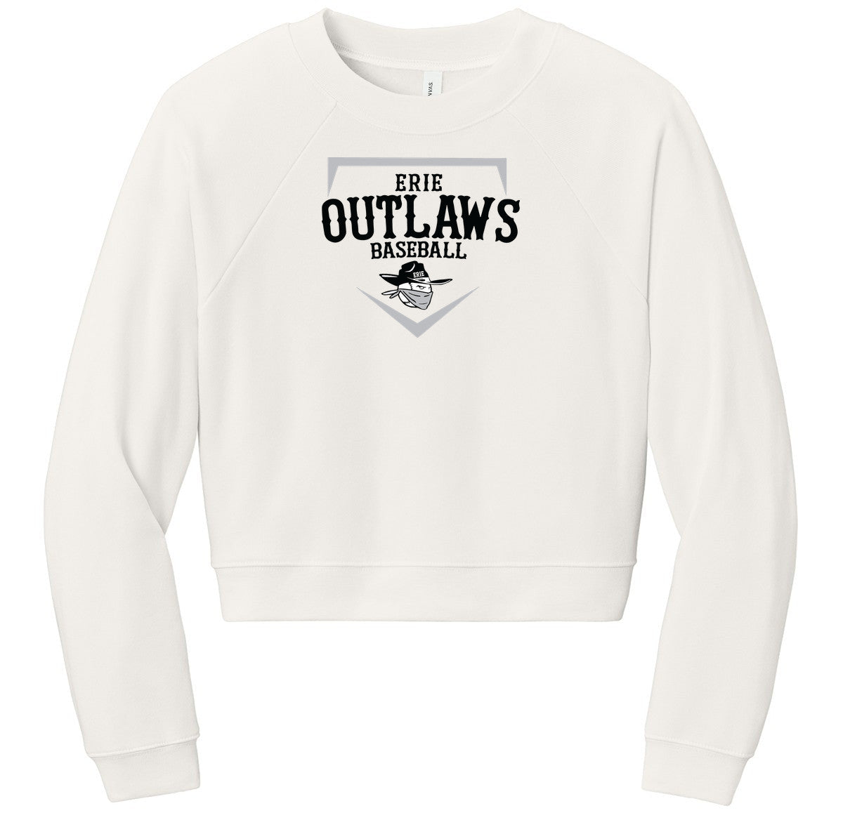 BELLA+CANVAS Women’s Raglan Sponge Fleece Crew