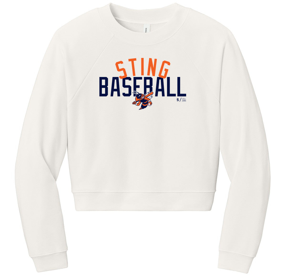 BELLA+CANVAS Women’s Raglan Sponge Fleece Crew