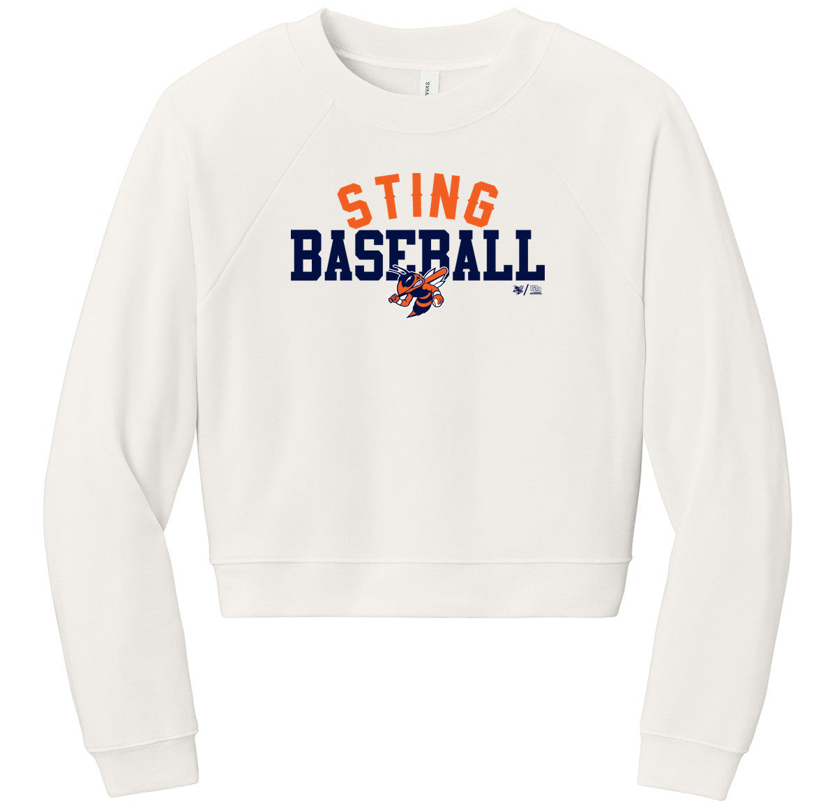 BELLA+CANVAS Women’s Raglan Sponge Fleece Crew