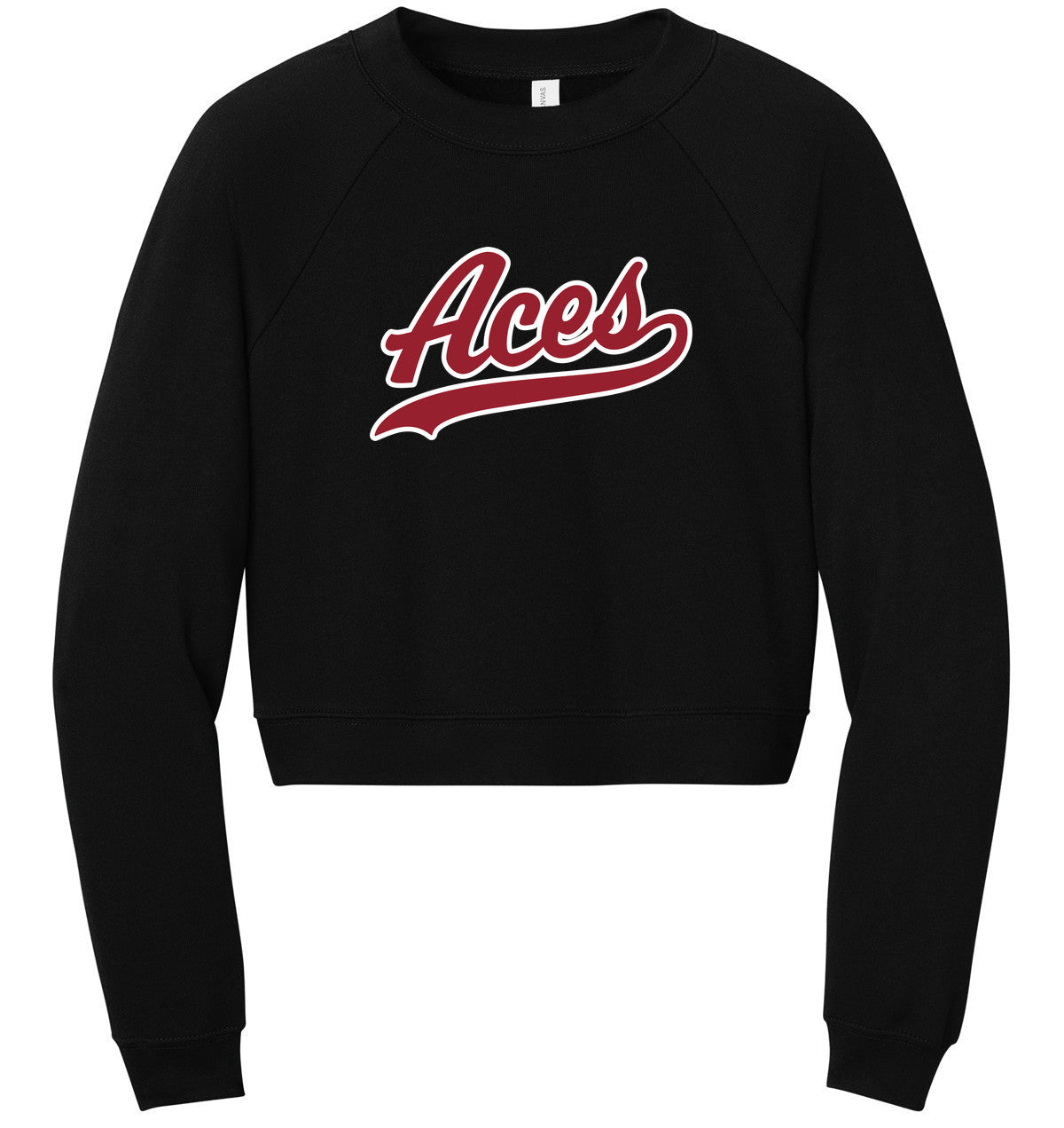 BELLA+CANVAS Women’s Raglan Sponge Fleece Crew