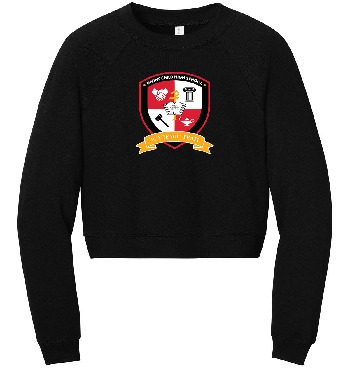 BELLA+CANVAS Women’s Raglan Sponge Fleece Crew