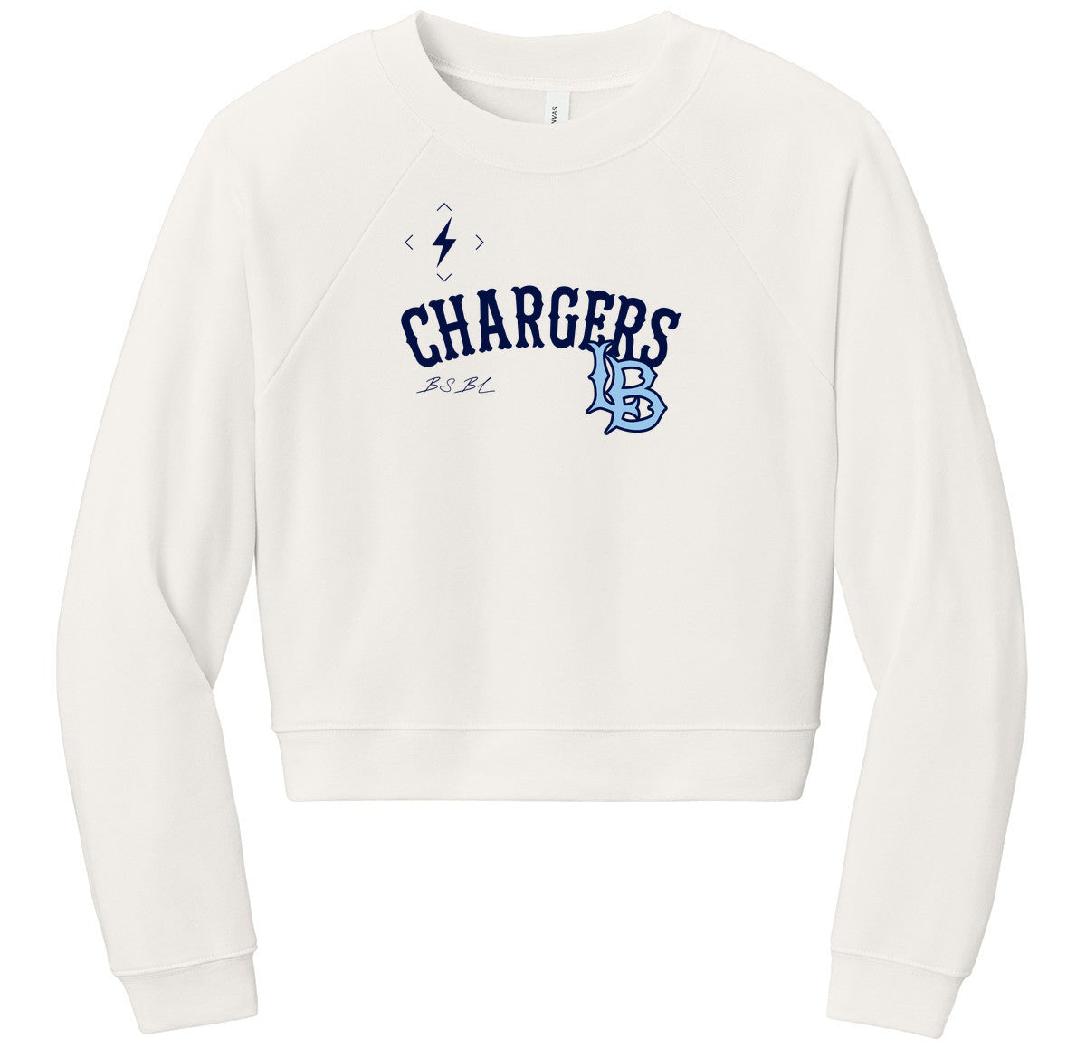BELLA+CANVAS Women’s Raglan Sponge Fleece Crew