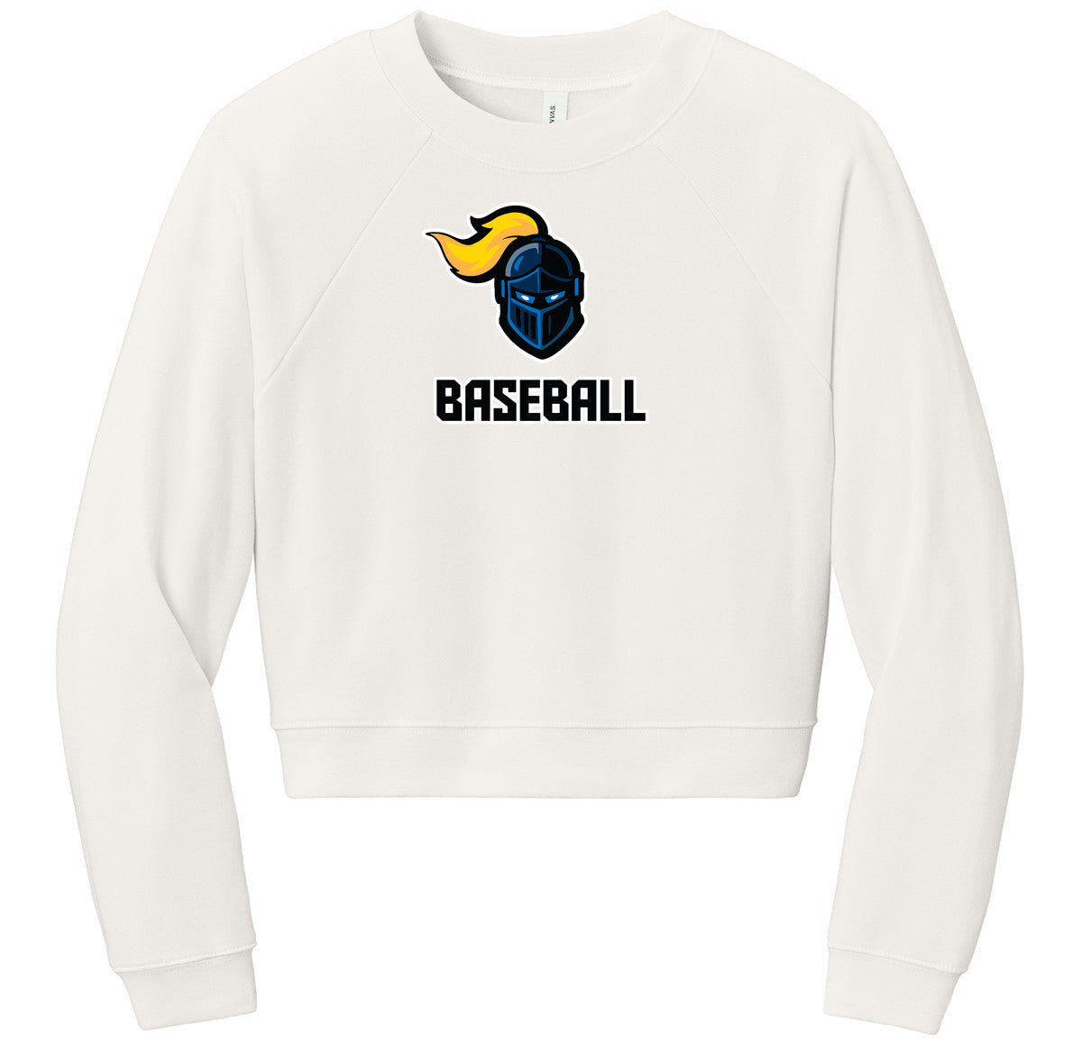 BELLA+CANVAS Women’s Raglan Sponge Fleece Crew