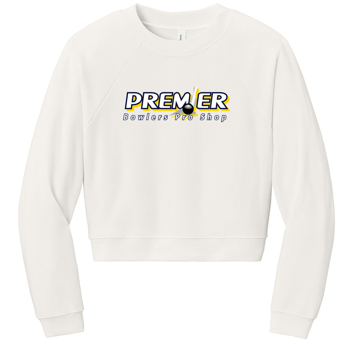 BELLA+CANVAS Women’s Raglan Sponge Fleece Crew