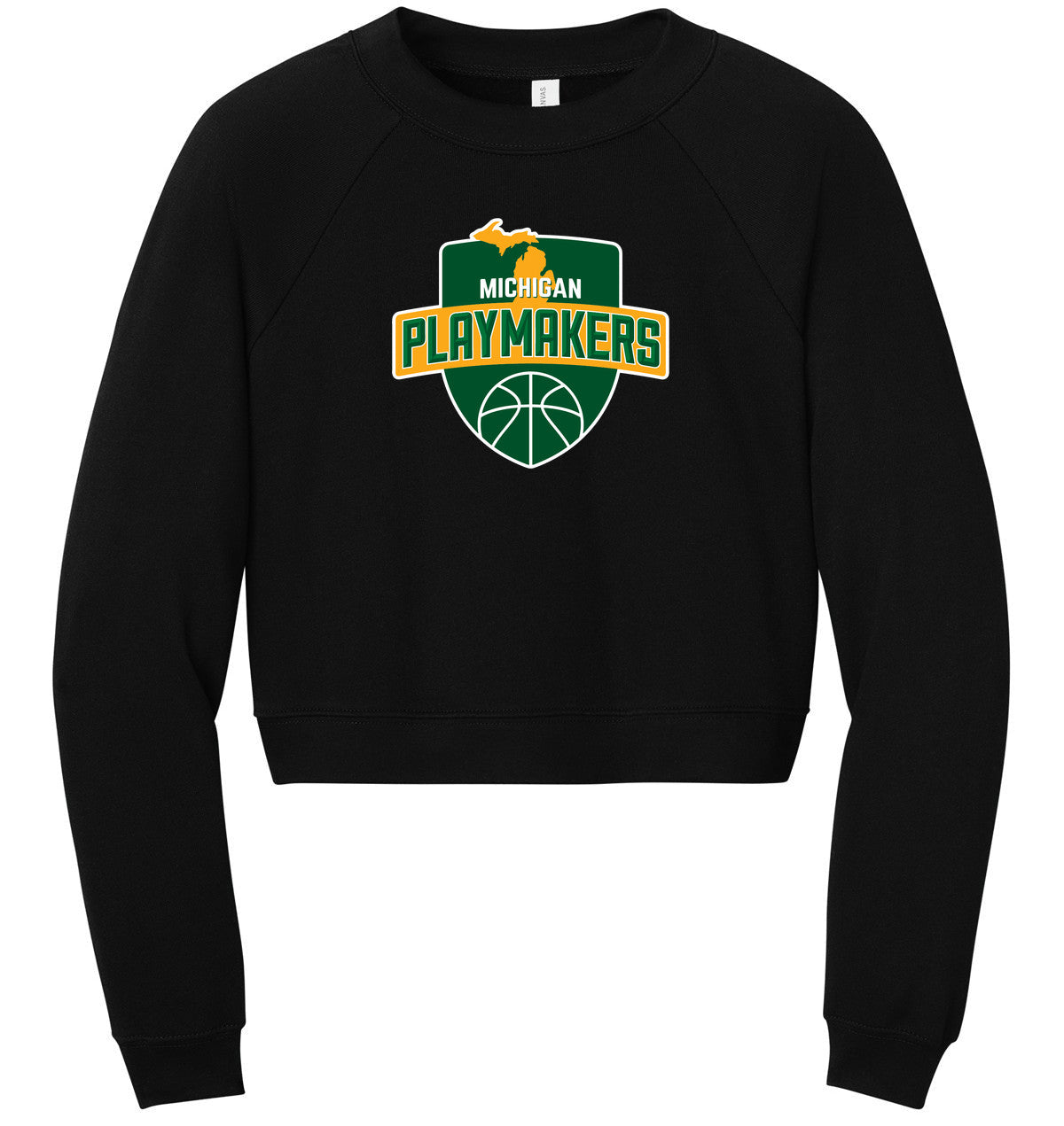BELLA+CANVAS Women’s Raglan Sponge Fleece Crew