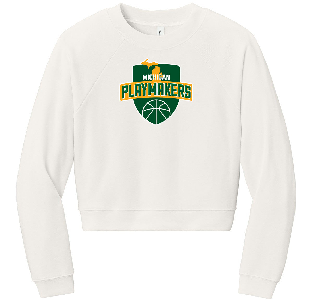 BELLA+CANVAS Women’s Raglan Sponge Fleece Crew