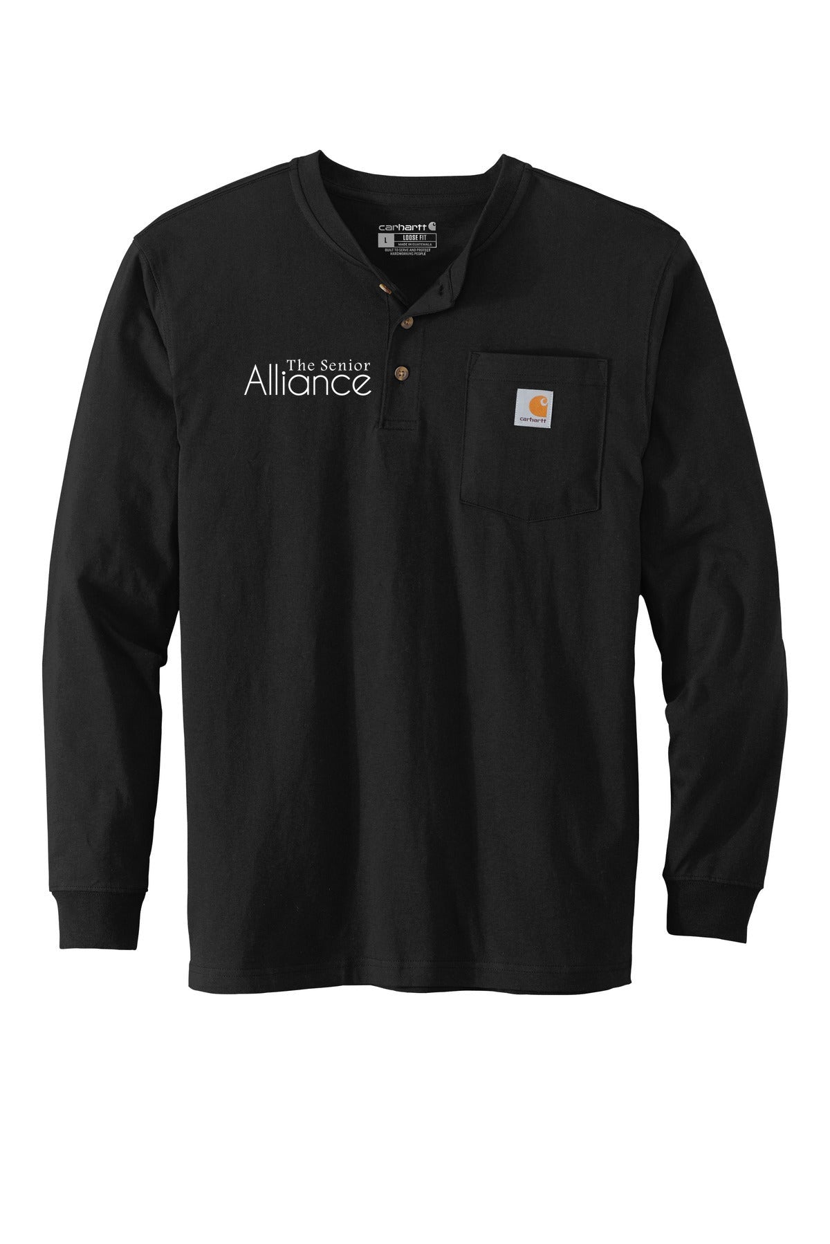 Carhartt Long Sleeve Henley T-Shirt CTK128