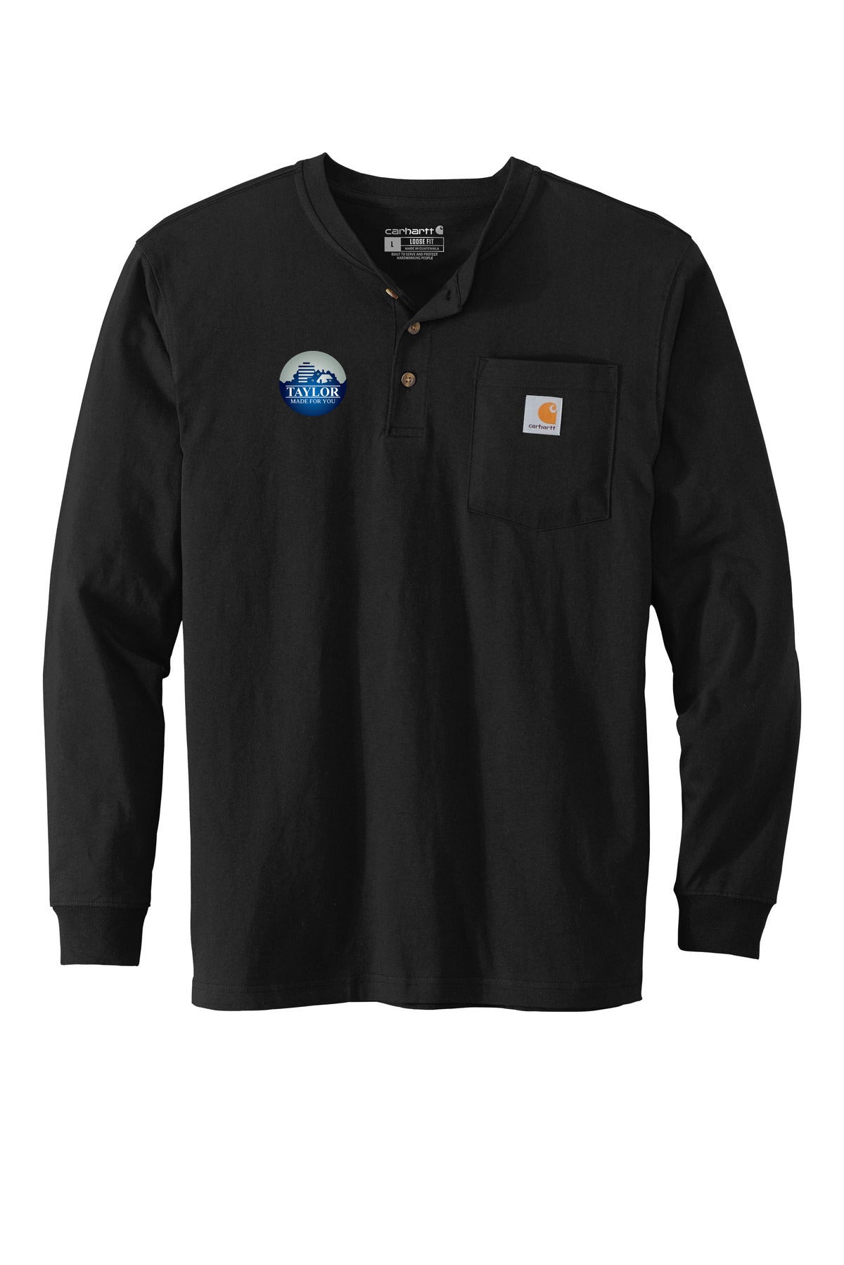 Carhartt Long Sleeve Henley T-Shirt CTK128