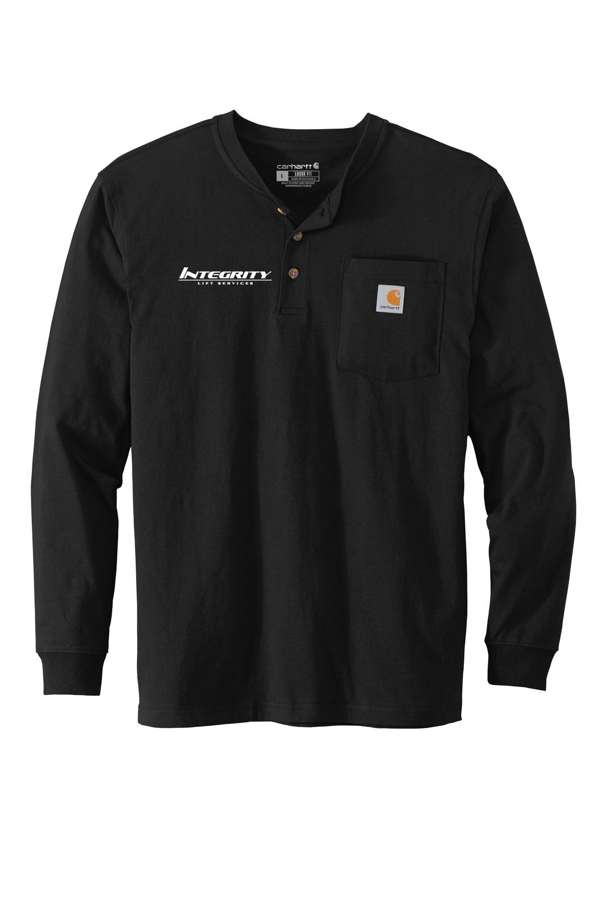 Carhartt Long Sleeve Henley T-Shirt CTK128