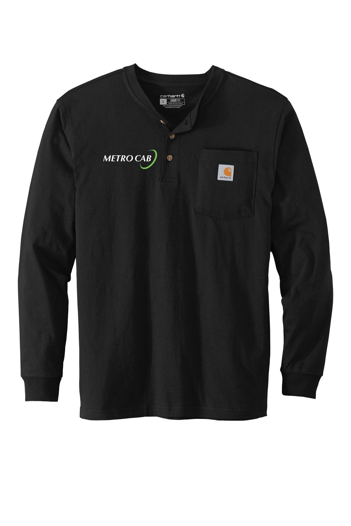 Carhartt Long Sleeve Henley T-Shirt CTK128
